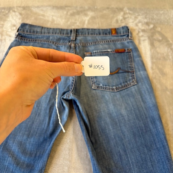 7 For All Mankind Classic Denim Bootcut Jeans Wmn’s sz 28 - Picture 9 of 11